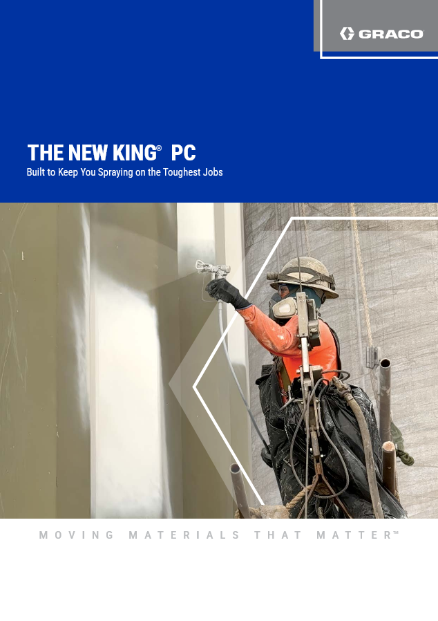 King PC 45:1 Sprayer, Heavy Duty Cart, Complete